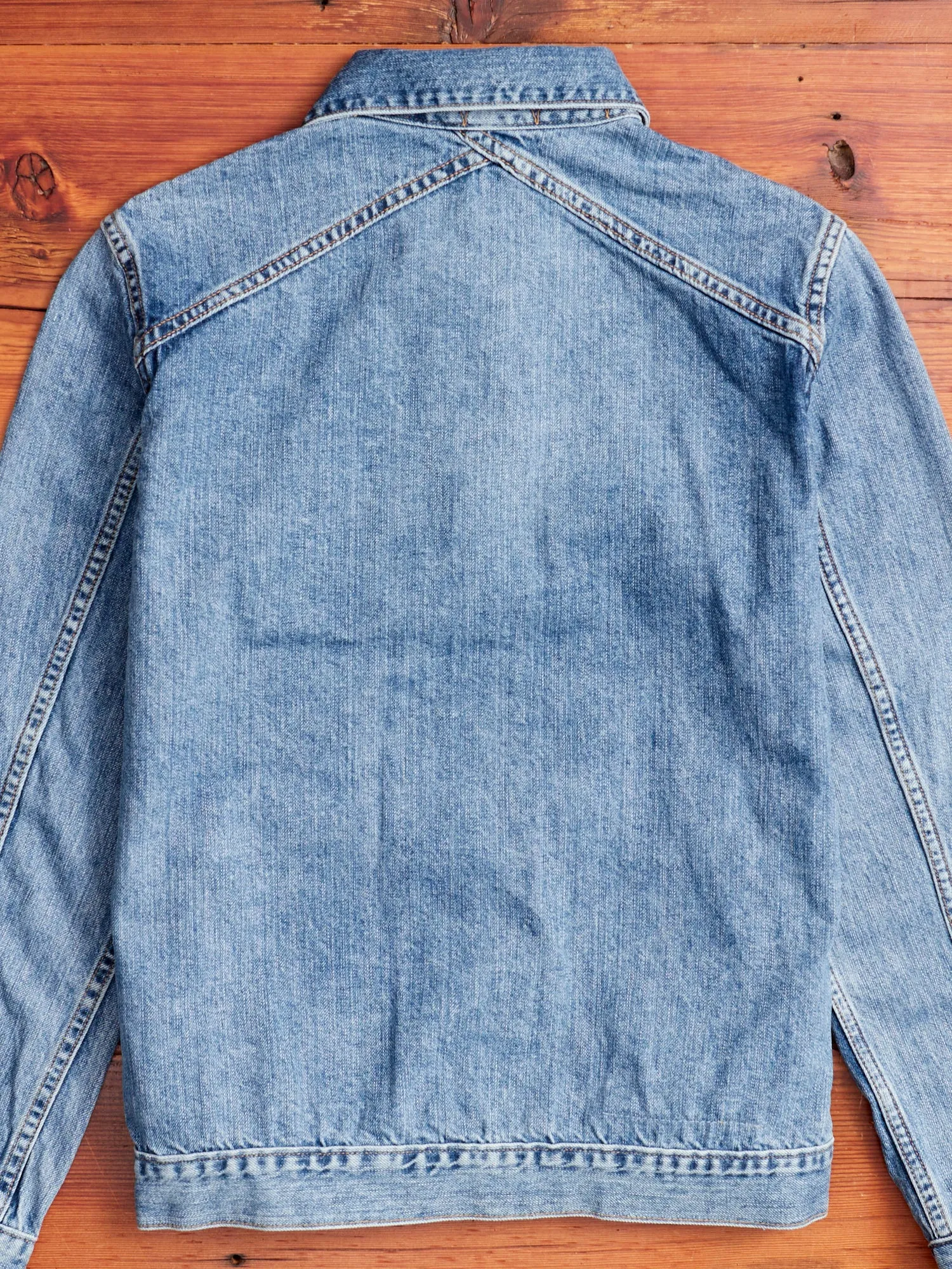 101x Stonewashed Type-3 Denim Jacket in Indigo