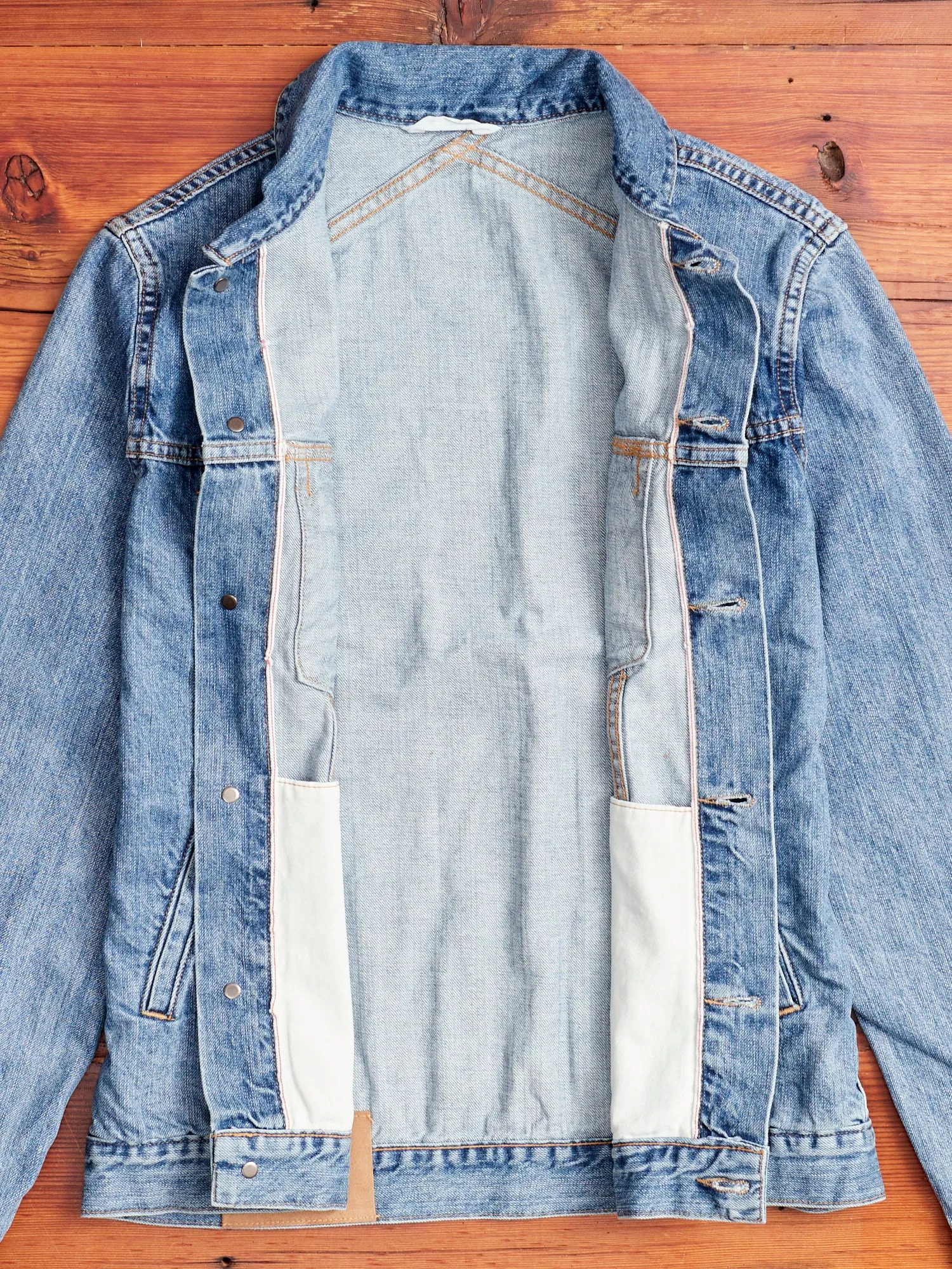 101x Stonewashed Type-3 Denim Jacket in Indigo
