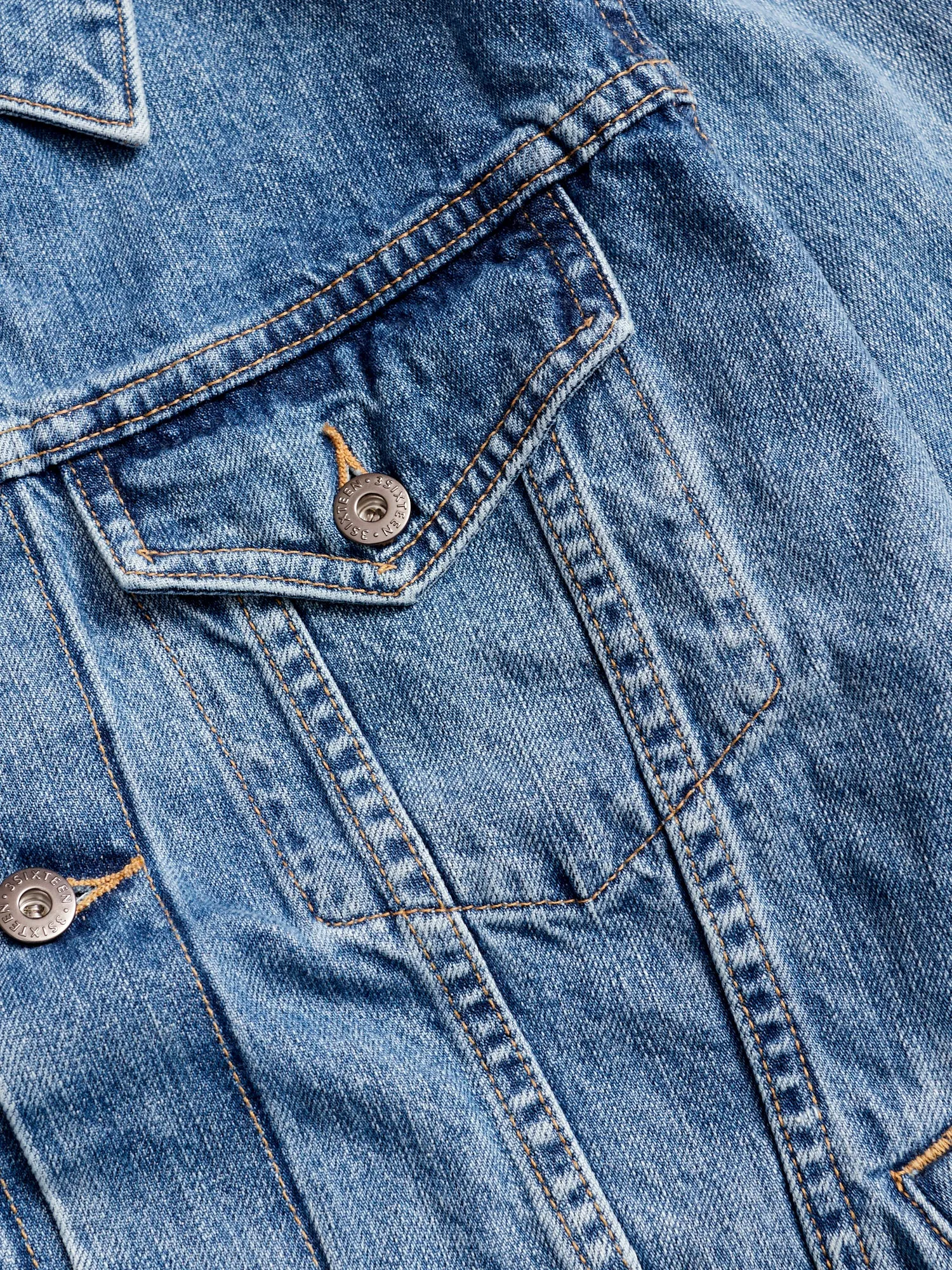 101x Stonewashed Type-3 Denim Jacket in Indigo