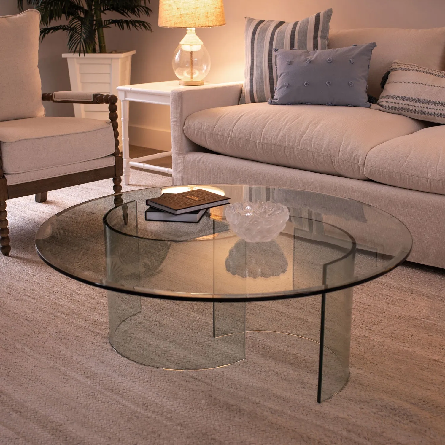 52" Round Glass Table Tops