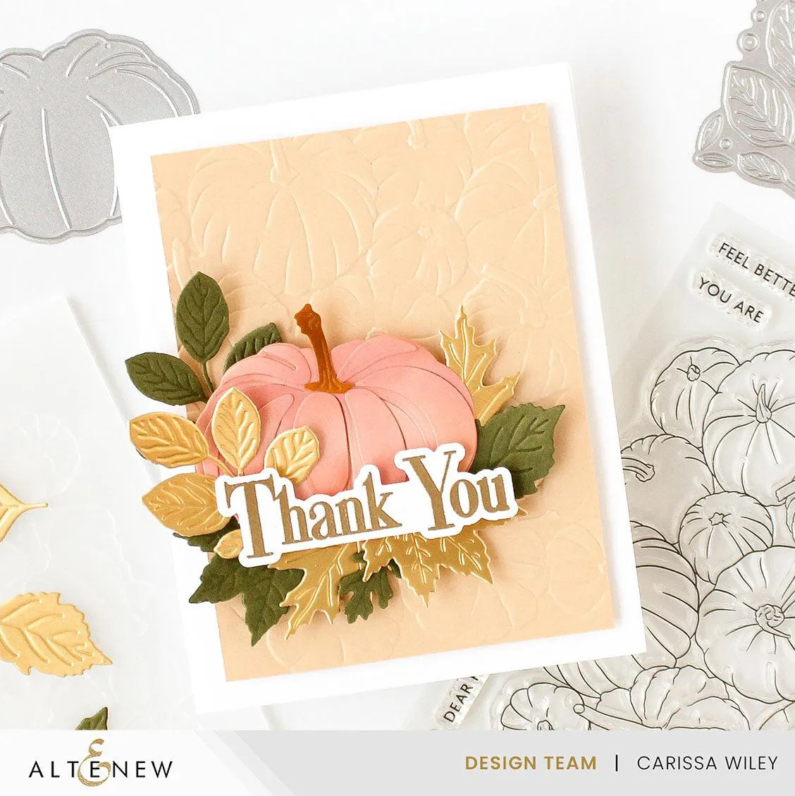 Altenew - Dies - Pretty Pumpkins Layering
