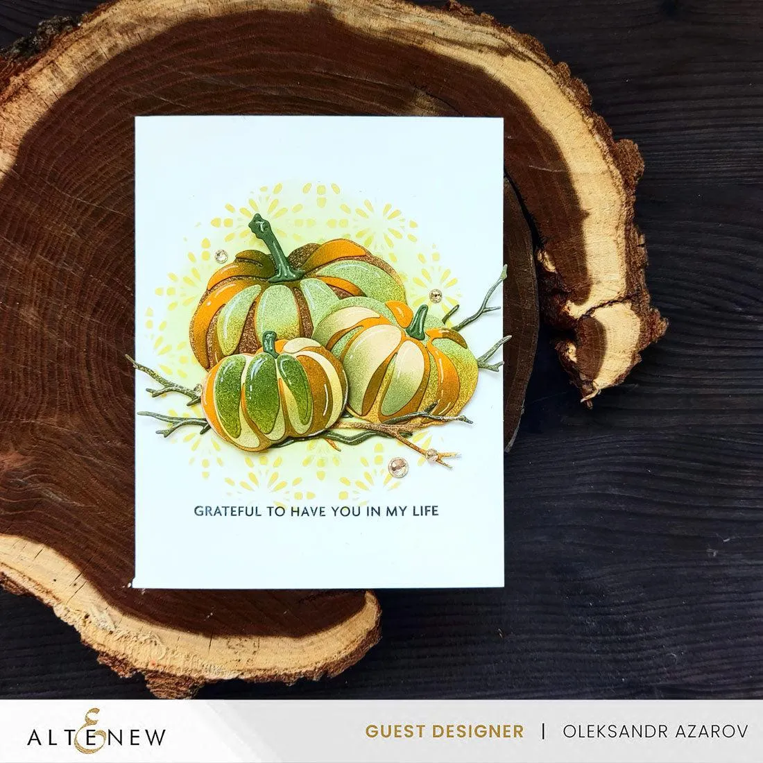 Altenew - Dies - Pretty Pumpkins Layering