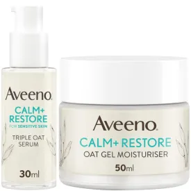Aveeno Face Calm and Restore 24hr Hydration Duo