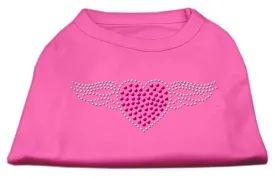 Aviator Rhinestone Shirt Bright Pink XXXL(20)