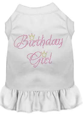 Birthday Girl Rhinestone Dress White Xs (8)