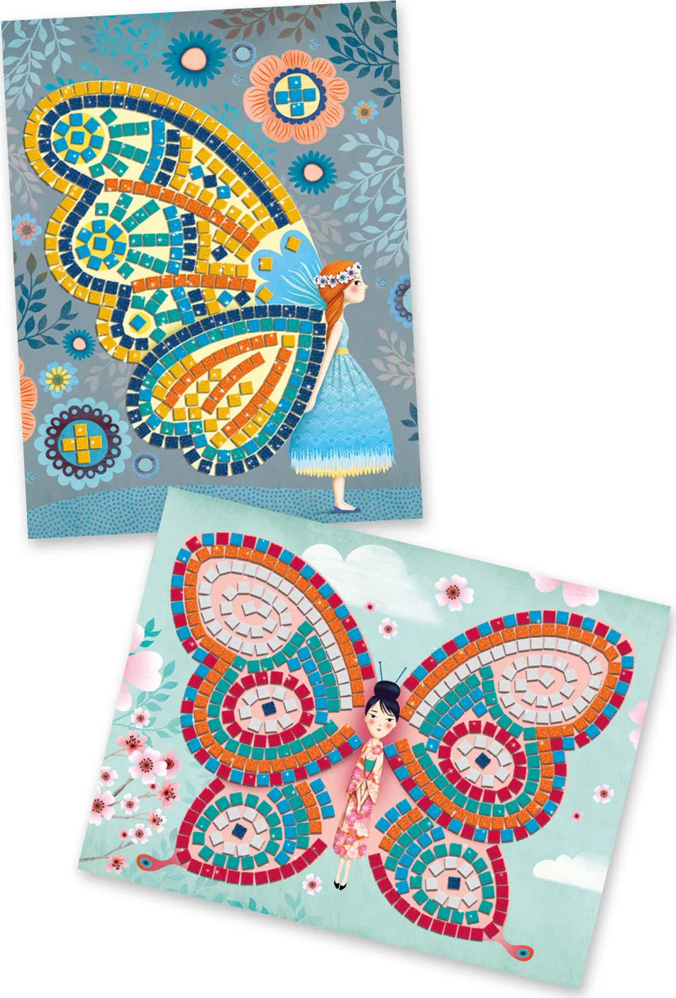 Butteflies Sticker Mosaic Craft Kit