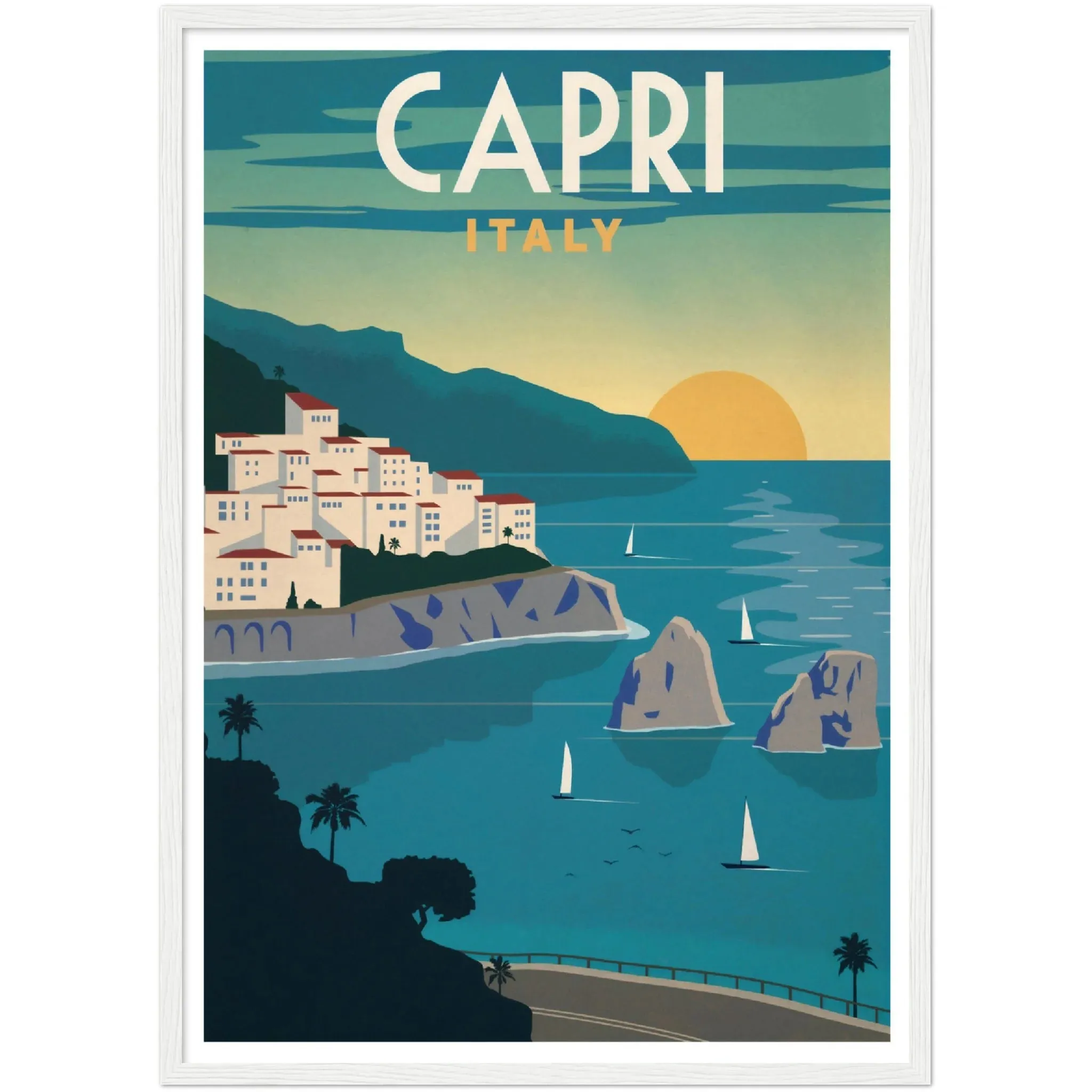 Capri Wall Art