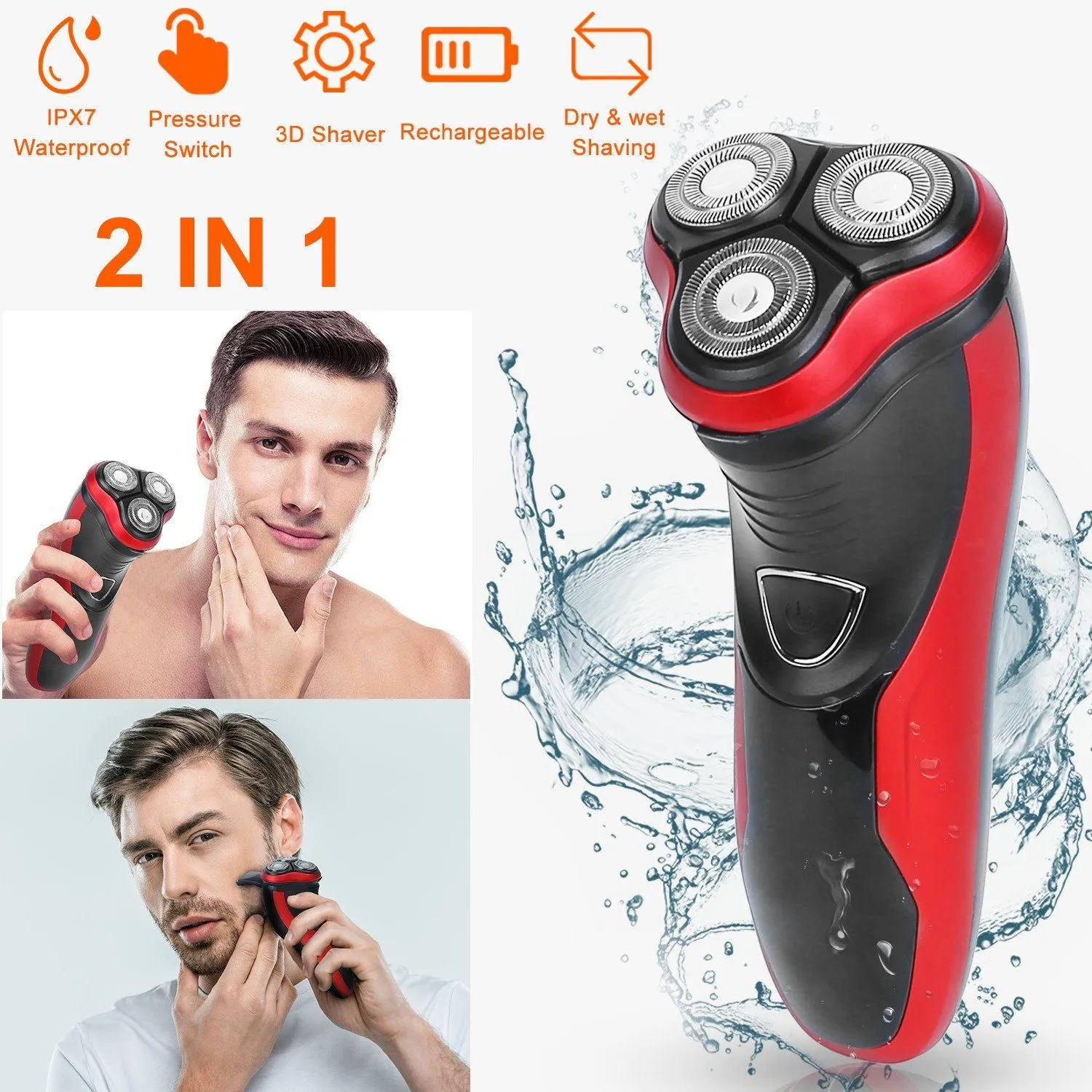 Electric Shaver Razor for Men