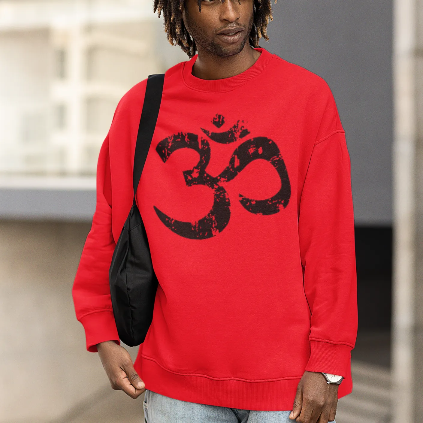 Sweatshirt Bio OM Design